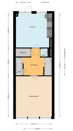 Floorplan - Straelseweg 95A, 5911 CN Venlo